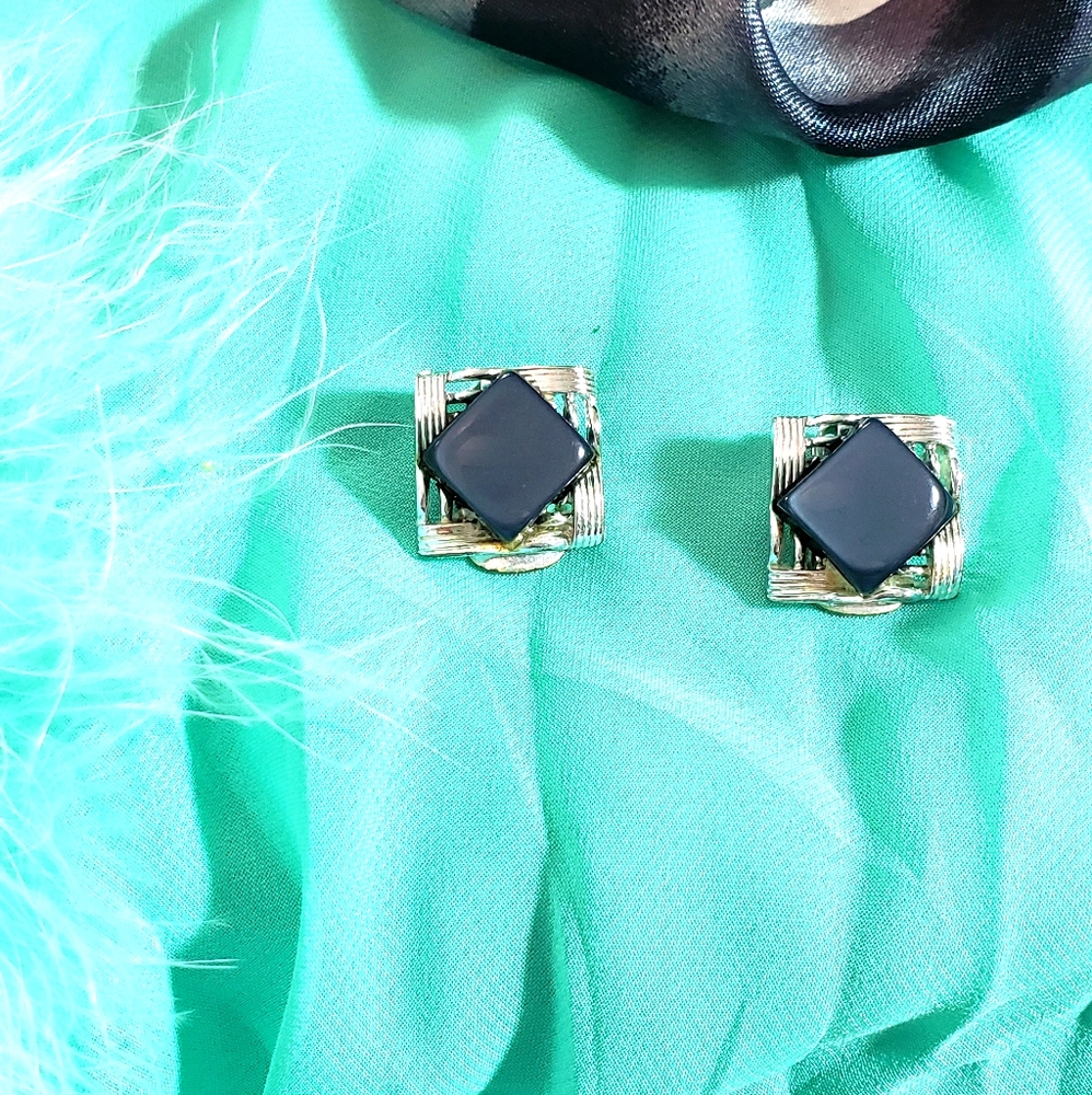 Vintage moonglow earrings